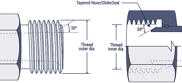 British Standard Pipe Thread To Npt Adapter